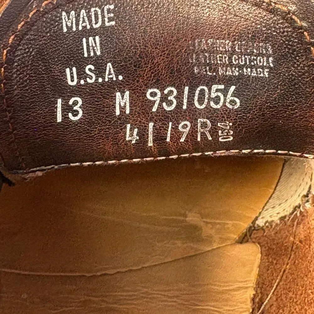 Timberland Boot Company Horween Leather Chukka Boots Size 13 Made in USA
